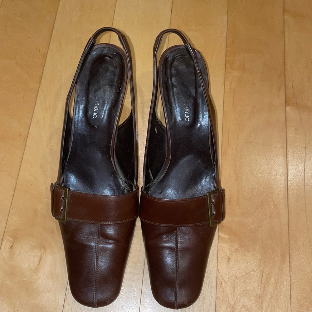 Vintage Brown Heels
